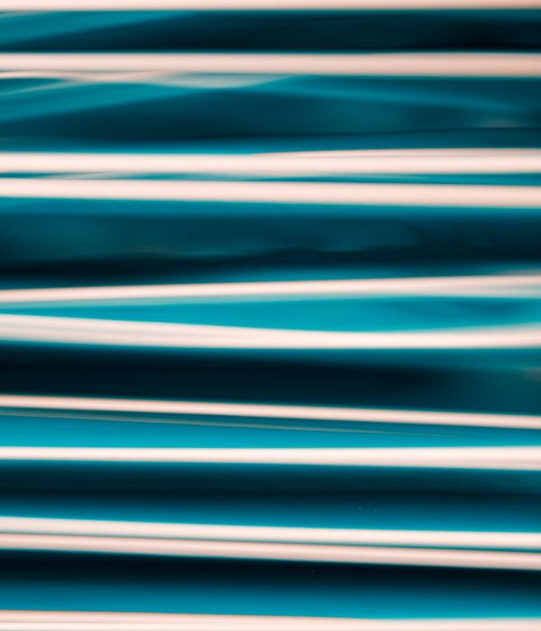 Abstract dynamic flowing ice lines representing gentle movement